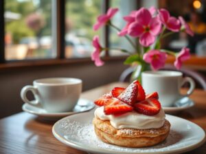 Cafe und Kuchen